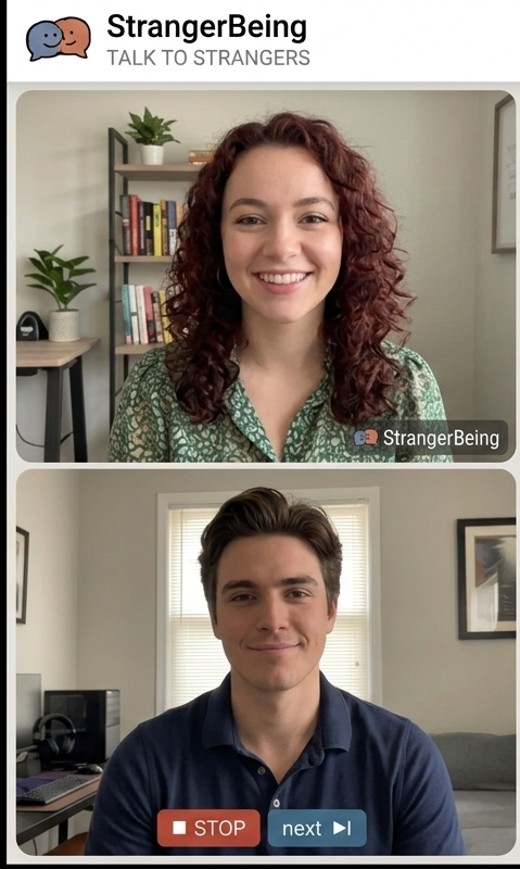 Mobile Video Chat Interface